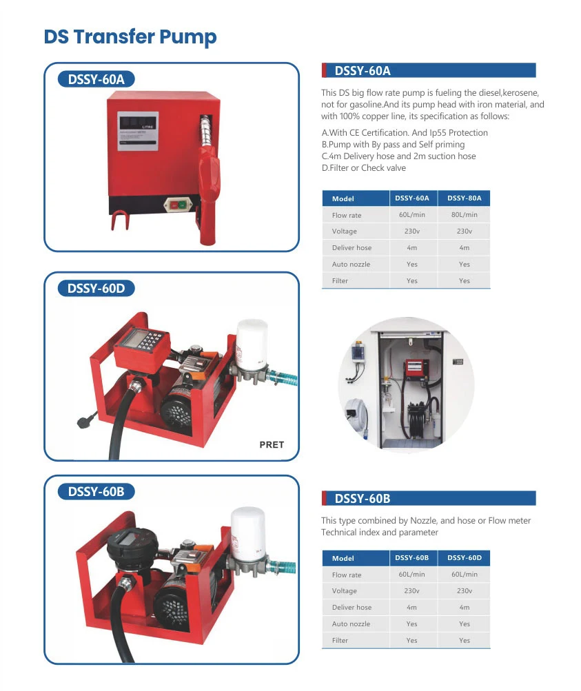DSSY-60A DS Transfer Pump DSSY-60A DS Transfer Pump