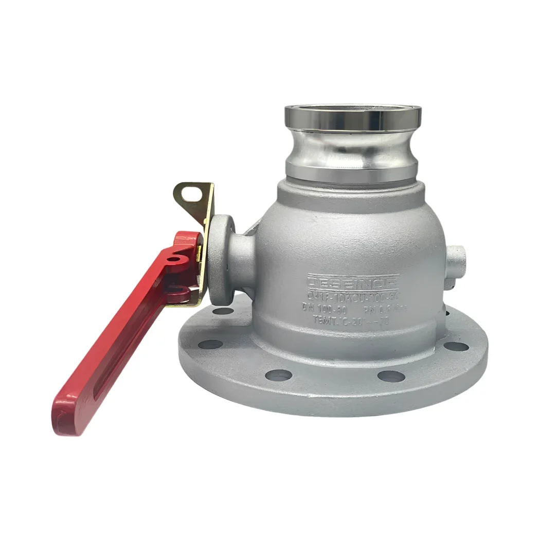 4 to 3 Inch One-Way Ball Valve