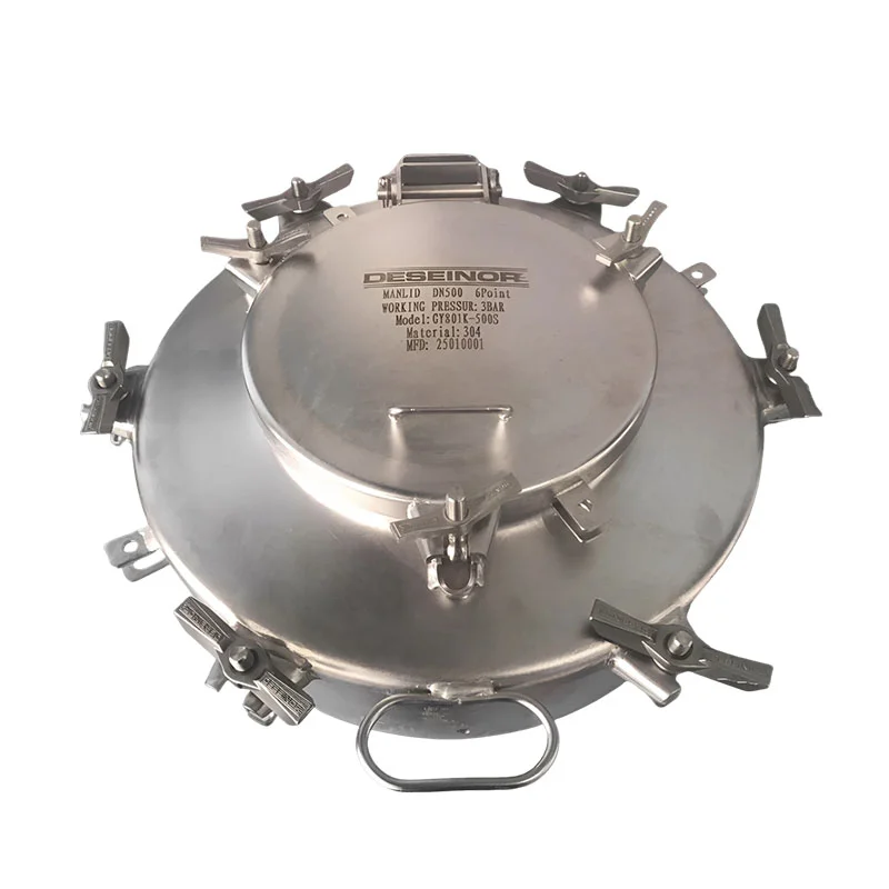 GY801K-500S Stainless Steel Manhole cover