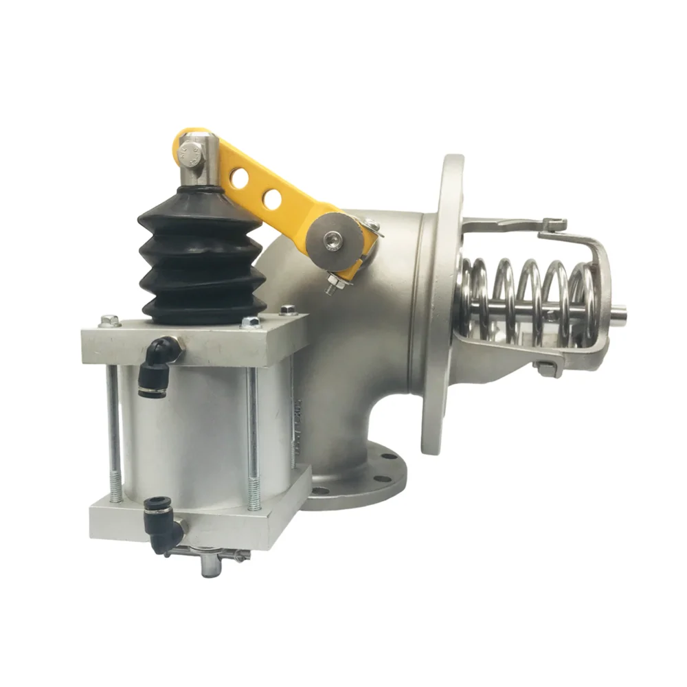 3-inch 90° Stainless Steel Pneumatic Subsea Valve