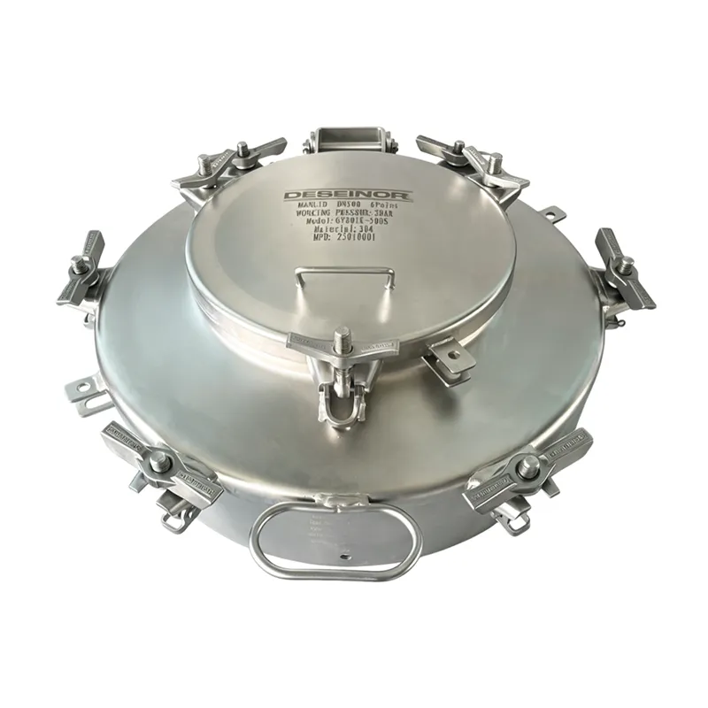GY801K-500S2A2F2 Fuel tanker manhole cover 